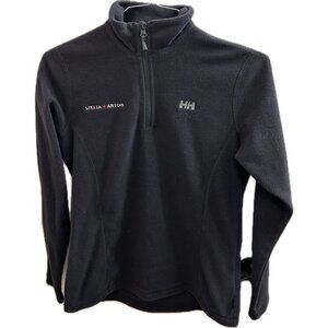 Helly Hansen Polartec Stella Artois Branded Fleece Zip Up Black Medium